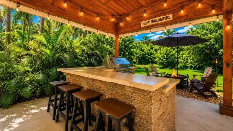 Improved Deeded RV Lot with Pavilion