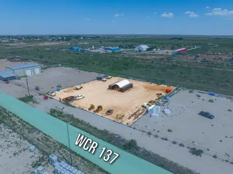Fenced Industrial Laydown Yard