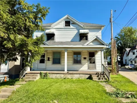 Duplex with Detached Garage