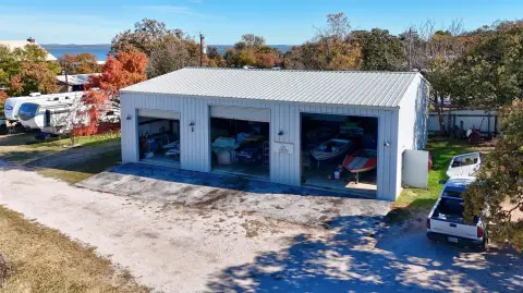 Waterfront Metal Shop with Ramp