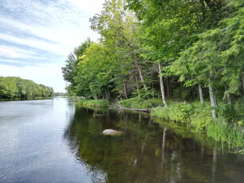 Waterfront Land with Camper Pad