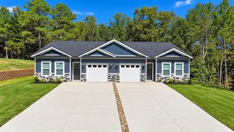 Duplex with Attached Garages