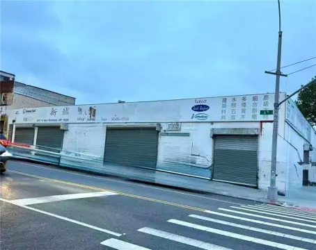 Corner Warehouse with Loading Dock