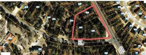 Wooded Lot Near Beaches