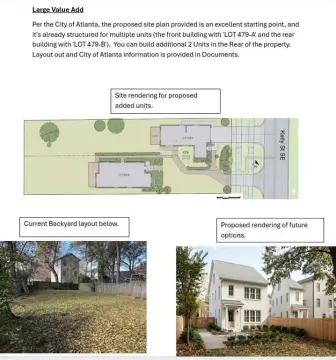 Fourplex with Expansion Potential