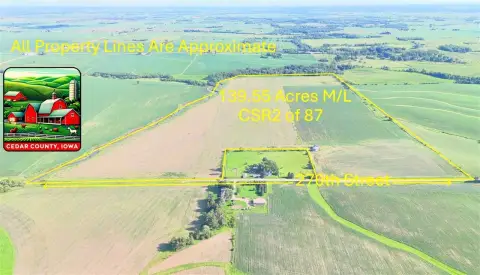 Cedar County Tillable Farmland