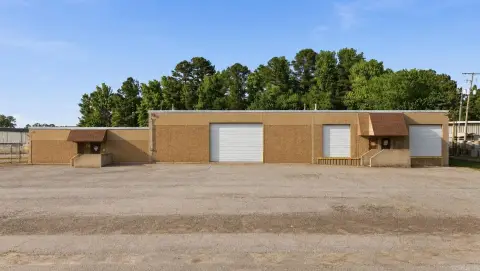 Warehouse with Office, Docks, and Yard