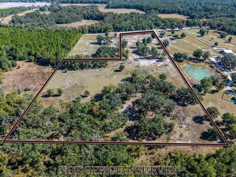 Cleared, Fenced Agricultural Land