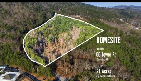 Land on Sawnee Mountain