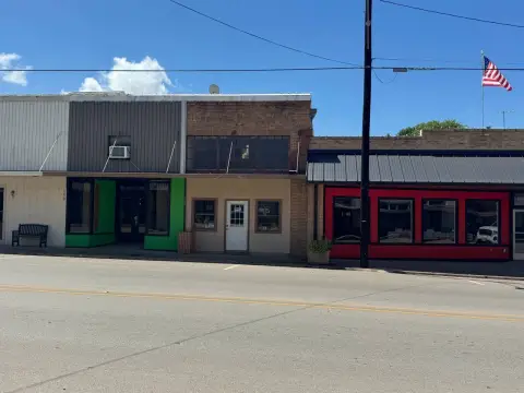 Yorktown Commercial Building with Murals
