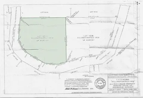 Killington Land with Mountain Views