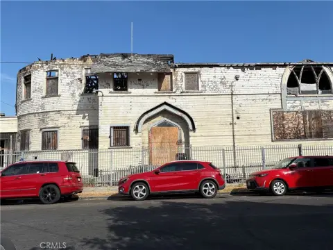 Fire-Damaged Church in Los Angeles