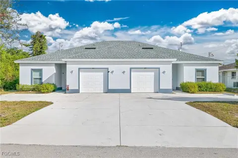 Modern Duplex in Cape Coral