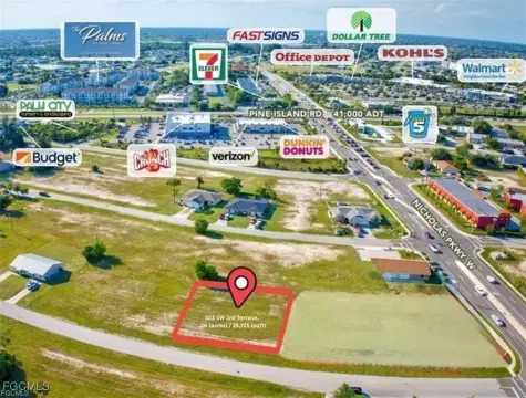 Cape Coral Commercial Triple Lot