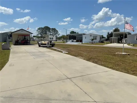 Class A Motorhome Corner Lot