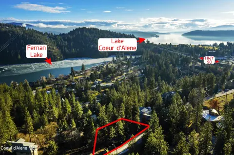 Coeur d'Alene Lake View Land