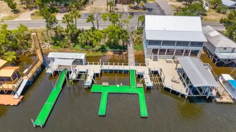 Waterfront Land with Boat Slips