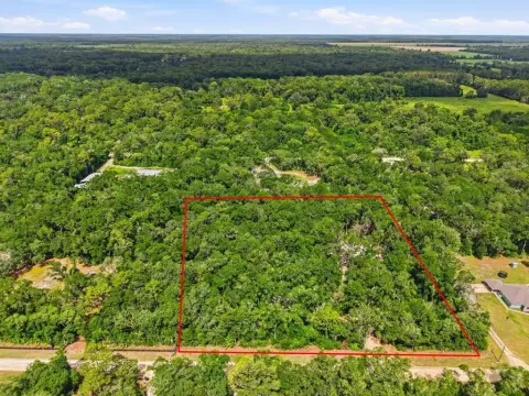 Partially Cleared Vacant Homesite