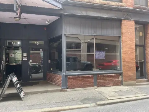 Brick Storefront with Basement