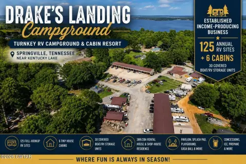 Turn-Key RV Campground and Cabins