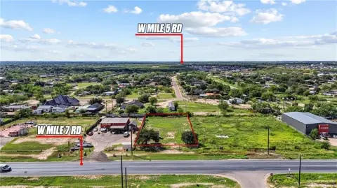 Fenced Commercial Land