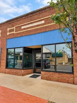 Bar and Pub Building with Built-In Bar