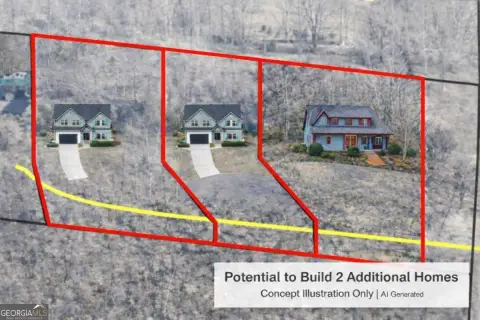 Gainesville Land with Remodeled Home