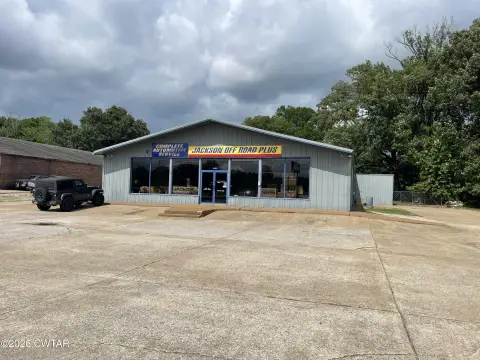 Brick Auto Repair Building