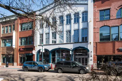 Office Building with On-Site Dining Access