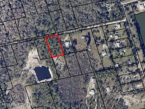 Mims, FL Wooded Lot