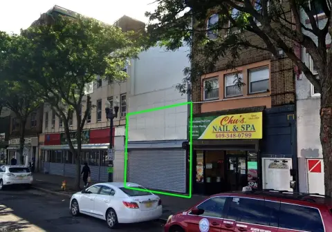 Retail Storefront with Sign