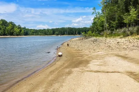 Waterfront Lake Lot with Sandy Shoreline