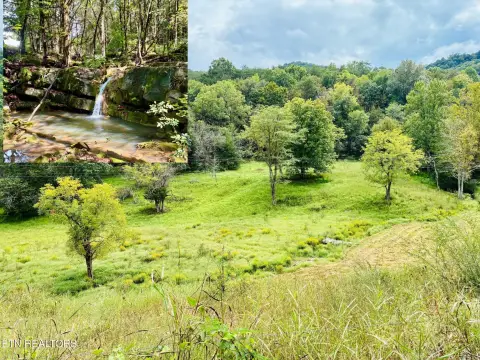 Unrestricted Land with Waterfall