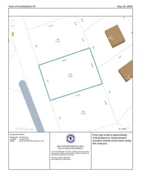 Cumberland, RI Wooded Land Parcel
