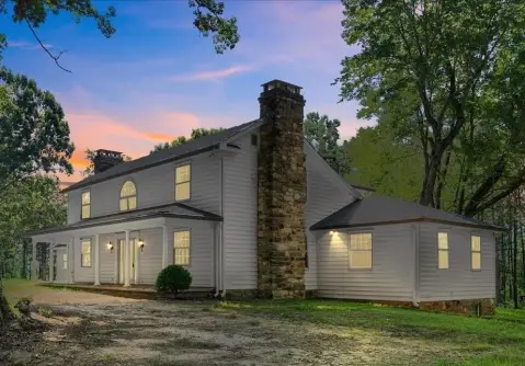 Historic Log Cabin Estate Home