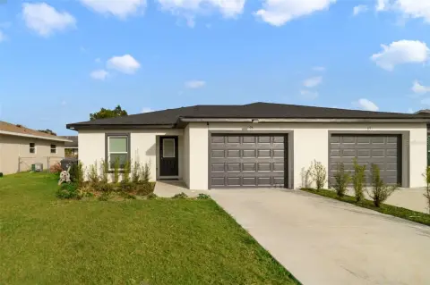 Single-Story Half Duplex Home