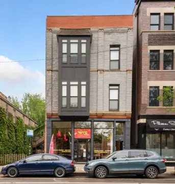 Renovated Mixed-Use Brick Building