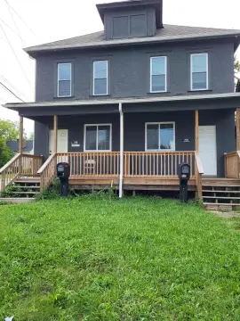 Duplex with Front and Rear Porches