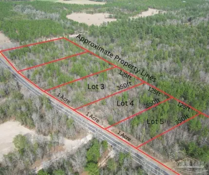 One-Acre Lots in Milton, FL