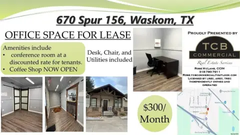 Office Space in Waskom, TX