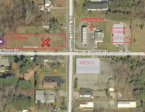 Signalized Corner Commercial Land
