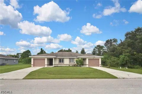 Duplex with Two Garages
