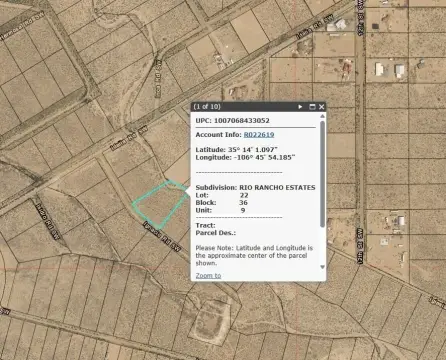 Rio Rancho 1.1-Acre Lot