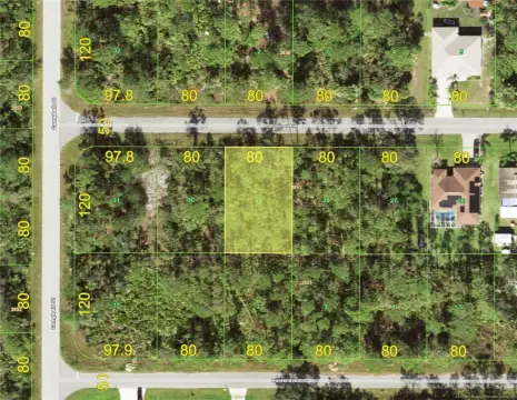 Port Charlotte Wooded Residential Lot