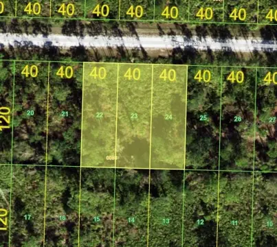 Three Lots in Tropical Gulf Acres