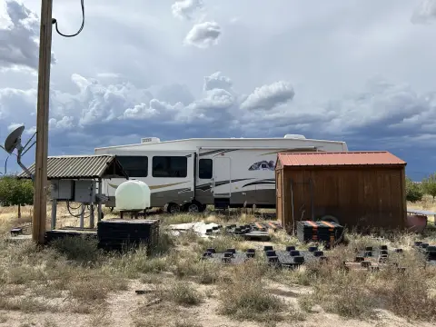Beryl Land with Apple Orchard