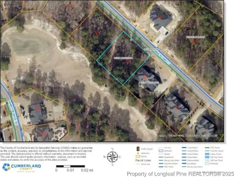 Wooded Lot with Golf View