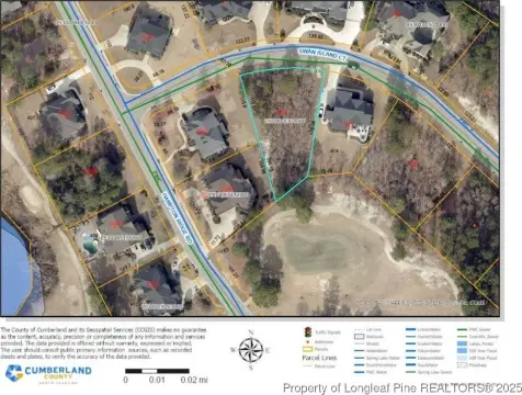 Wooded Lot with Golf Course View