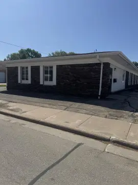 Office Building with Storage Shed