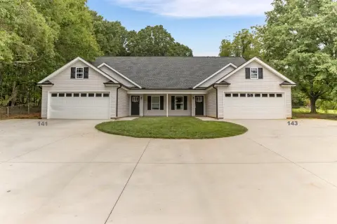 Duplex with Double Garages
